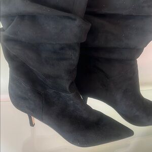 Nine West Black Heeled Boots